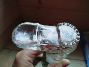 MNICHOV BOTA starožitná MALOVANÁ BOHATĚ ZDOBENÁ UPOMÍNKOVÁ - 8