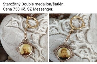 Staré šperky a doplňky viz fota. Ceny viz fota. - 8