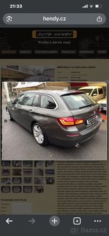 Prodám BMW 535 d xDrive 230kW Max. výbava - 8