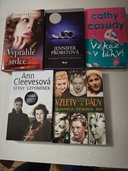 Knihy různých žánrů -beletrie ap. - 8