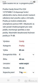 Pracka Candy slim uzka pracka - 8