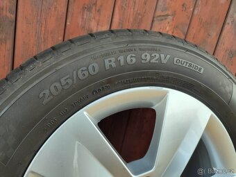 NOVÁ letní sada Škoda Kamiq 5x100 r16 pneu Kumho 205/60 r16 - 8