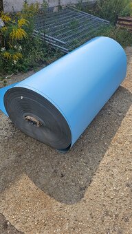 Folie modrá - nová nepoužitá - pevná odolná - 8