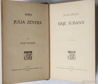 Antik. romány J. Zeyer (5/450,-) 1903-1913 - 8