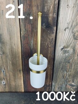 Mosazné koupelnové doplňky - 8