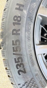 Alu kola 5x112 R18 Borbet zimní 235/55/18 Škoda Kodiaq,Toura - 8