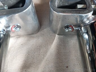 Jawa pérák tlumiče kluzáky chrom, po renovaci - 8