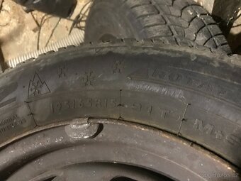 Kola disky zimní pneumatiky 195/65 R15 ze Škoda Octavia I - 8