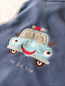 Dětská fleece vesta Policejní auto, vel 110-122 - 8