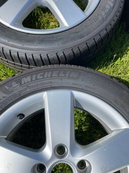 ALU letní s ada originál VW 205/55 R16 91V 5x112 jako nová - 8