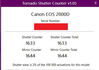 Canon EOS 2000D + 18-55mm f/3.5-5.6 III - 8