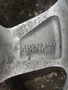Zimní sada hliníkové disky Mazda 6 7X16" pneu michelin - 8