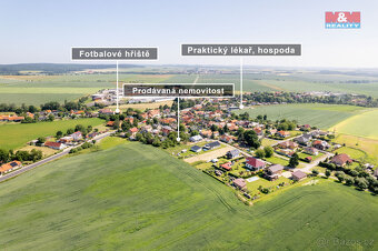 Prodej pozemku k bydlení, 1726 m², Výrov - Hadačka. - 8