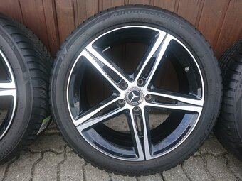 Mersedes A+B+ CLA originální alu kola 5x112 Zimní 225/45/18 - 8