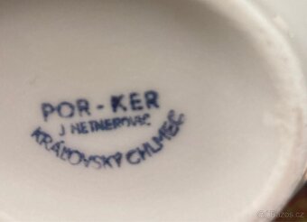 Porcelanova souprava na caj kavu zn.Por-ker - 8
