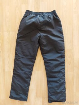 Nové zimní kalhoty, oteplovačky, vel. 150, celorozepínací - 8