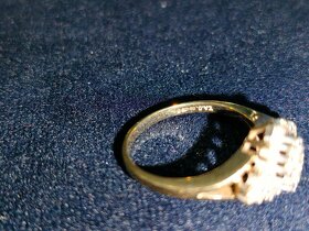 Zlaty damsky prsten Diamanty Vaha 2,837 g - 8
