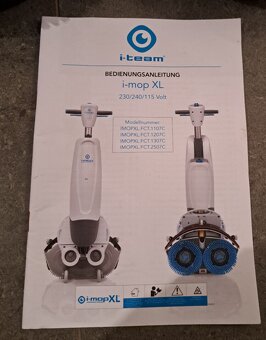 i Mop XL - Úklidový stroj s ovladatelností plochého mopu - 8