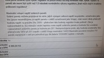 V záruce-MPPT solární regulátor EPsolar 200V/80A - 8