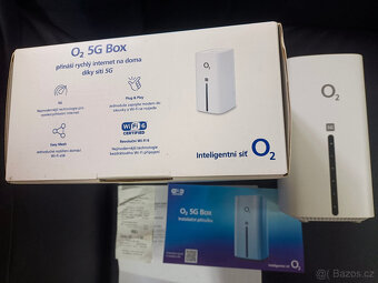 Modem O2 5G Box, doklad, záruka, krabička, SUPER STAV - 8