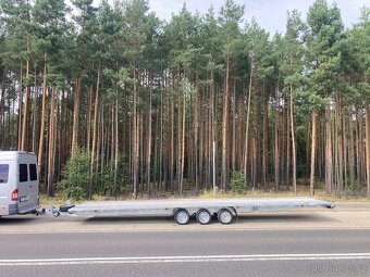 Dvojvlek Double vlek Dvojplato autopřepravník 9x2,1 - 8