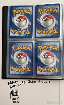 Kusové Pokémon VINTAGE karty (KARTY STARÉ PŘES 25LET)(1) - 8