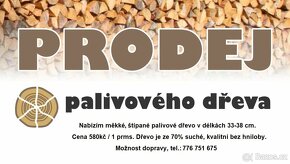 Štípané palivové dřevo tvrdé - BUK, DUB - VYSOČINA - 8