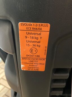 Dětská autosedačka Britax 9-36kg - 8