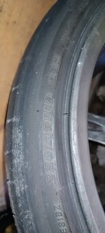 ALu kola AEZ 225-40-19 / 255-40-19 dvourozměrné disky - 8