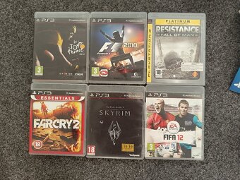 PS3 500GB, originál ovladač + 6 her / PlayStation 3 - 8