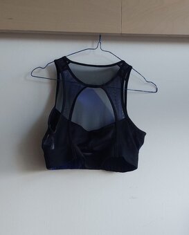 Sportovní transparentní podprsenka Adidas, vel. M - 8