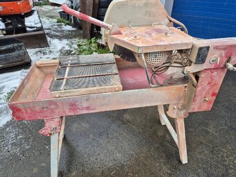 Stolová řezačka na zámkovou dlažbu / beton / cihly - 8