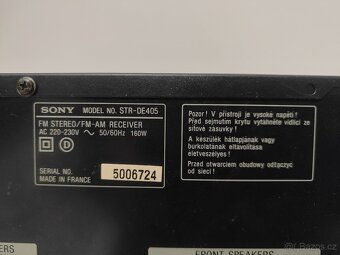 Receiver SONY STR-DE 405 - 8