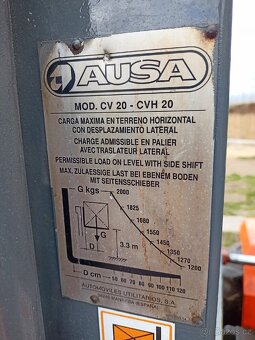 Terénní desta Ausa CV 20 4x4 - 8