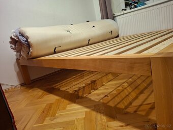 Postel masivni japonska bukova 180×200cm - 8