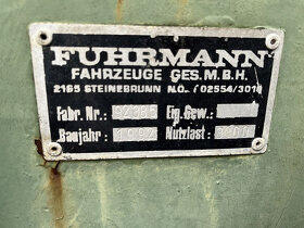 Sběrný vůz na hrozny Fuhrmann nerezová korba - 8