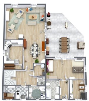Rodinný dům s apartmánem, bazénem a naprostým soukromím – Ja - 8