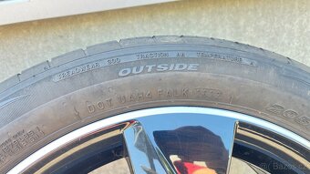 Alu kola 5x100 R17 Letni pneu 205/50/17 - 8