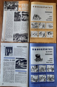 Pionýr kompletní ročník XIV. 1966/67 + desky - il Zd. Burian - 8