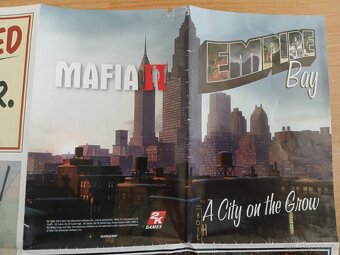 Mafia II set Artbook + mapa - 8