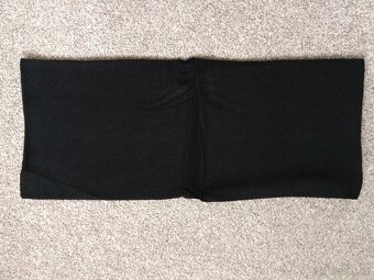 Nové unisex kruhové šály ALPINE PRO - černá, tmavě zelená - 8