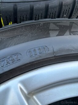 ORIGINÁL Alu Audi A4 B9 R17 5x112 Zimni Nexen 6mm - 8