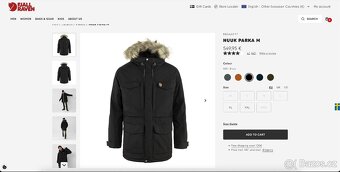 Zánovní zateplená bunda Fjallraven Nuuk Parka M - 8
