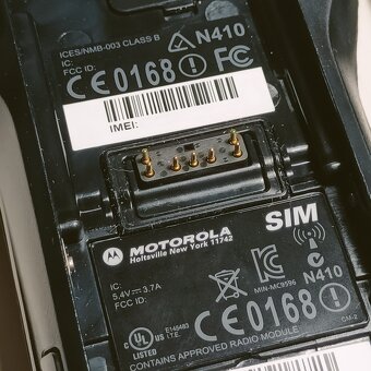 Motorola MC9596 – mobilní terminál / čtečka čárových kódů - 8