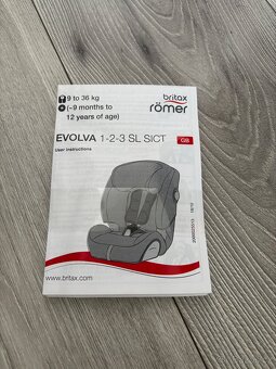 Britax Römer Autosedačka Evolva 123 SL SICT, Fire Red - 8