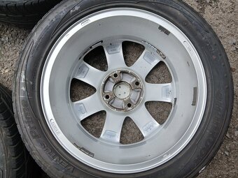 Prodám sadu Orig ALU kol Peugeot 195/55R16 letní - 8