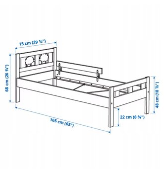Ikea Kritter,ovečková postýlka - 8