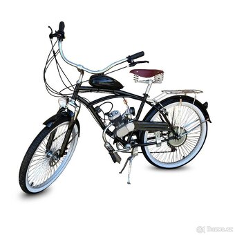 Motokolo Petrol Biker Cruiser 80ccm Černá - 8