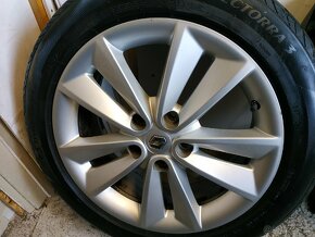 ALU kola Renault Scénic Megane 5x114,3 r17 Originál,6mm+TPMS - 8