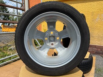Alu kola 4x108 r15 Ford Fiesta + zánovní pneu 195/50/15 - 8